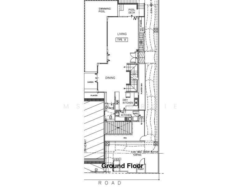 Meyer Road Strata Bungalow with Private Pool. Minutes Walk to MRT Station — photo 14